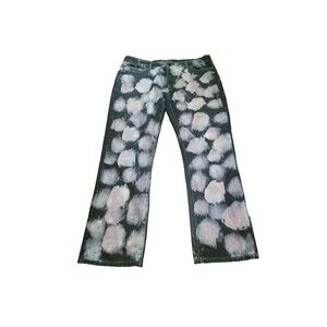 Robin's Jeans Men's Size 38 Motard Denim Paint Patches Wing Pocket Flaps (38x32)